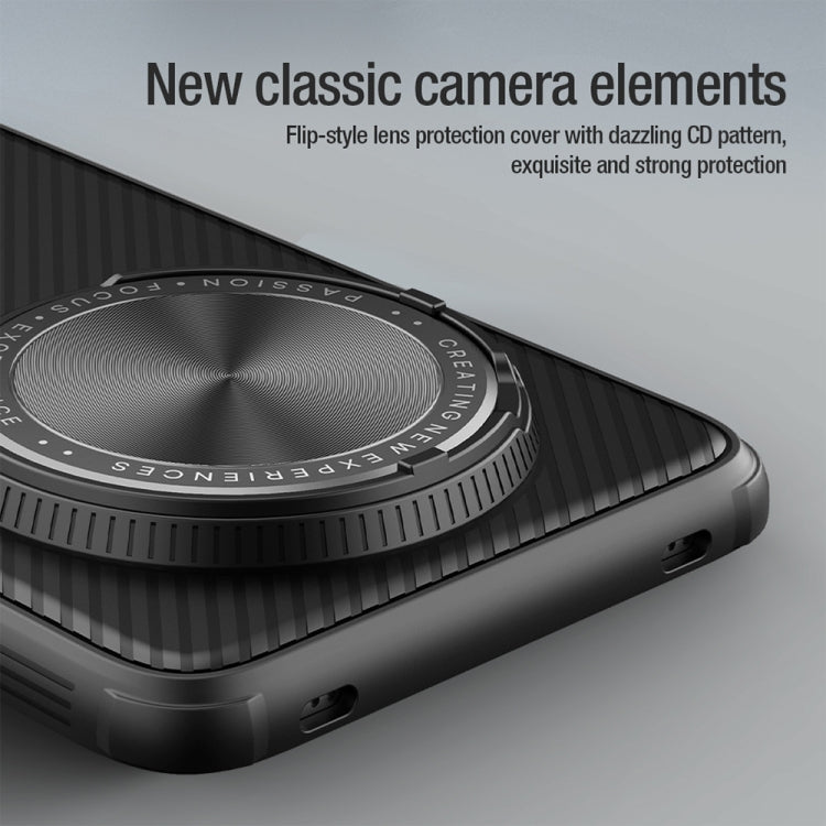 For Huawei Mate 70 Pro / 70 Pro+ NILLKIN CamShield Prop MagSafe Magnetic PC Phone Case(Black) by NILLKIN