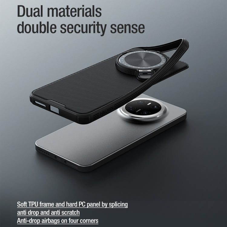 For Huawei Mate 70 NILLKIN CamShield Prop MagSafe Magnetic PC Phone Case(Black) by NILLKIN