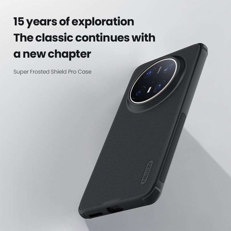 For Huawei Mate 70 Pro / 70 Pro+ NILLKIN Frosted Shield Pro PC + TPU Phone Case(Black) by NILLKIN