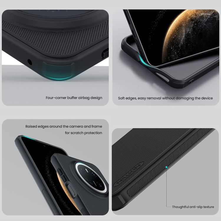 For Huawei Mate 70 Pro / 70 Pro+ NILLKIN Frosted Shield Pro Magnetic Magsafe Phone Case(Black) by NILLKIN