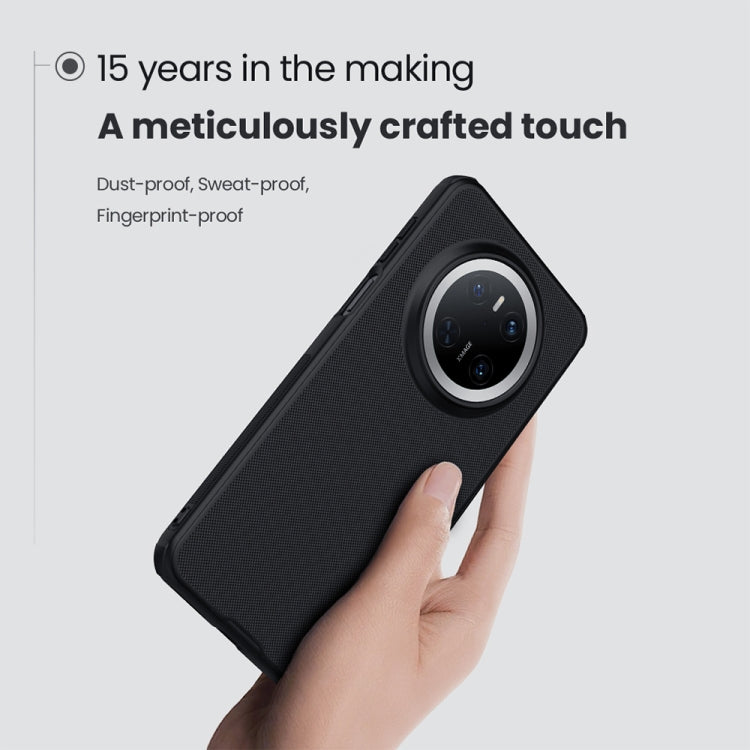 For Huawei Mate 70 NILLKIN Frosted Shield Pro Magnetic Magsafe Phone Case(Black) by NILLKIN