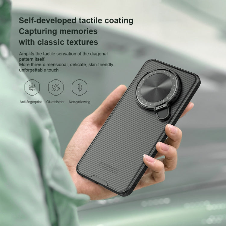 For Huawei Mate 70 NILLKIN CamShield Prop Translucent PC Phone Case(Black) by NILLKIN