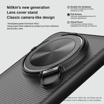 For Huawei Mate 70 NILLKIN CamShield Prop Translucent PC Phone Case(Black) by NILLKIN