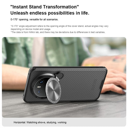 For Huawei Mate 70 NILLKIN CamShield Prop Translucent PC Phone Case(Black) by NILLKIN