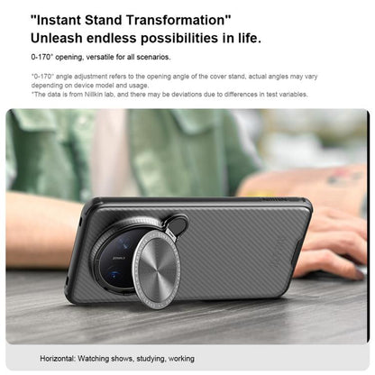 For Huawei Mate 70 Pro / 70 Pro+ NILLKIN CamShield Prop Translucent PC Phone Case(Black) by NILLKIN