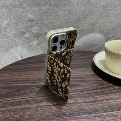 Denior V15 Ultra-thin Magnetic Phone Card Sleeve(Colorful Butterflies) - Adhesive Card Holders by Denior | Online Shopping UK | buy2fix