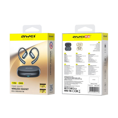 awei TZ8 OWS Open Wireless Bluetooth Earphone(Beige) - Bluetooth Earphone by awei | Online Shopping UK | buy2fix