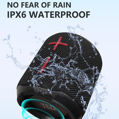 T&G TG-443 Outdoor Portable Colorful Wireless Bluetooth Speaker(Black) - Desktop Speaker by T&G | Online Shopping UK | buy2fix