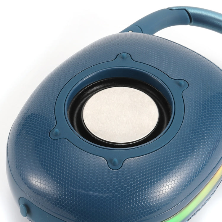 T&G TG447 Mini Portable Outdoor Sports Bluetooth Speaker(Blue) - Desktop Speaker by T&G | Online Shopping UK | buy2fix