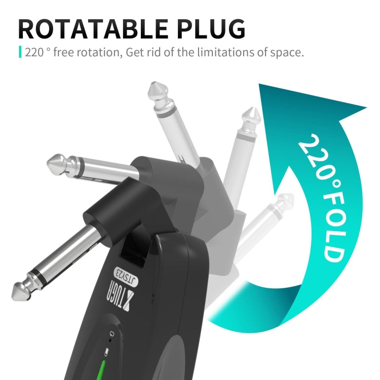 XTUGA JTSY23 UHF Wireless Guitar Receiver Pickup Adapter(Black) - Guitar Tuner Accessories by XTUGA | Online Shopping UK | buy2fix