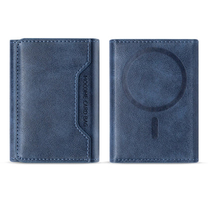 Pindun Multifunctional MagSafe Magnetic Wallet Card Bag Case With Retail Box(Royal Blue) - Adhesive Card Holders by buy2fix | Online Shopping UK | buy2fix
