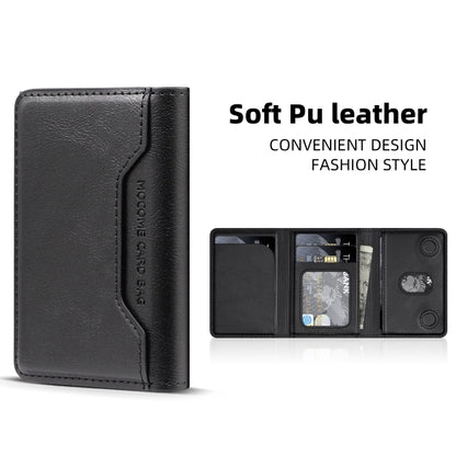 Pindun Multifunctional MagSafe Magnetic Wallet Card Bag Case With Retail Box(Purple) - Adhesive Card Holders by buy2fix | Online Shopping UK | buy2fix