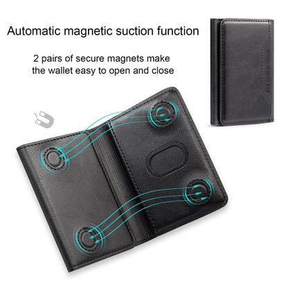 Pindun Multifunctional MagSafe Magnetic Wallet Card Bag Case With Retail Box(Desert Gold) - Adhesive Card Holders by buy2fix | Online Shopping UK | buy2fix
