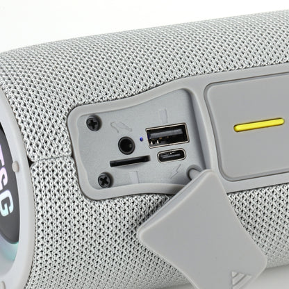 T&G TG682 Mini Portable Outdoor Waterproof TWS Wireless Bluetooth Speaker(Grey) - Desktop Speaker by T&G | Online Shopping UK | buy2fix