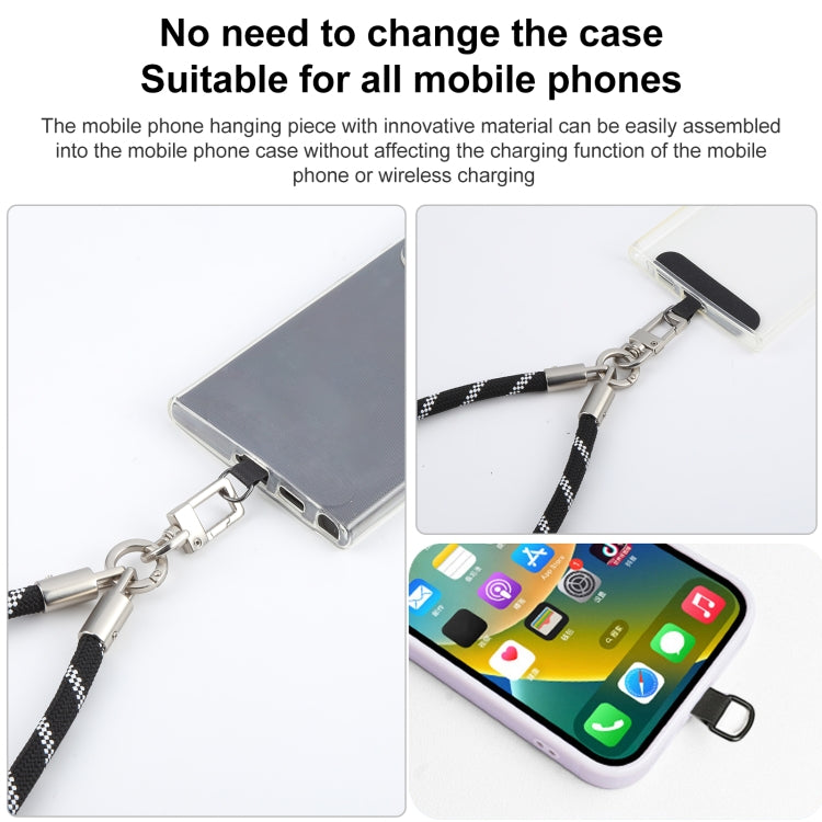 Pearl Silver Metal Buckle Phone Wrist Strap Phone Short Lanyard(Rose Red) - Lanyards & Wrist Straps by buy2fix | Online Shopping UK | buy2fix