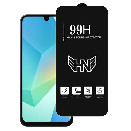 For Samsung Galaxy A16 High Aluminum Large Arc Full Screen Tempered Glass Film