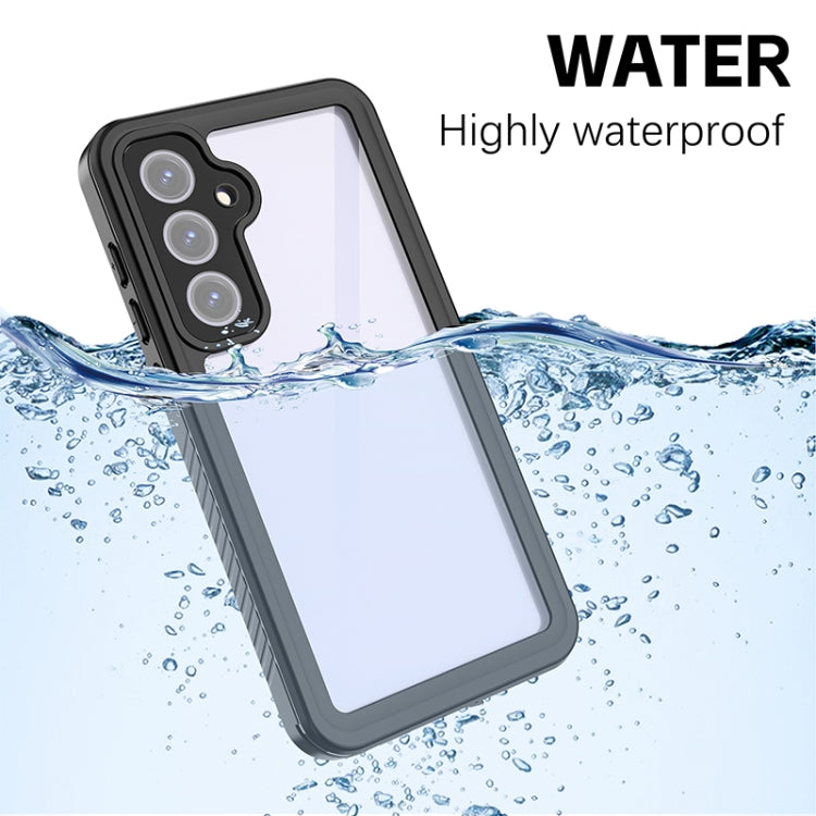 For Samsung Galaxy S24 FE 5G RedPepper Shockproof IP68 Waterproof PC Hybrid TPU Phone Case(Black) - Galaxy S24 FE 5G Cases by RedPepper | Online Shopping UK | buy2fix