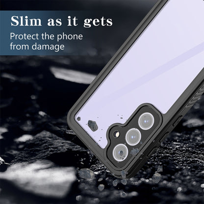 For Samsung Galaxy S24 FE 5G RedPepper Shockproof IP68 Waterproof PC Hybrid TPU Phone Case(Black) - Galaxy S24 FE 5G Cases by RedPepper | Online Shopping UK | buy2fix