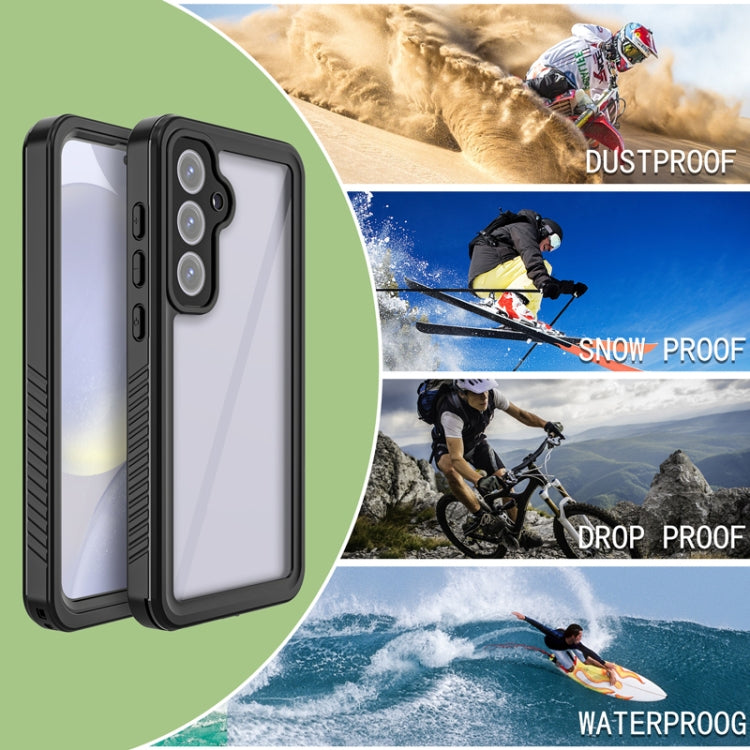 For Samsung Galaxy S24 FE 5G RedPepper Shockproof IP68 Waterproof PC Hybrid TPU Phone Case(Black) - Galaxy S24 FE 5G Cases by RedPepper | Online Shopping UK | buy2fix