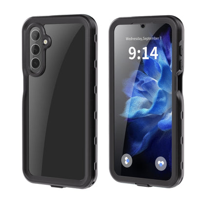 For Samsung Galaxy A16 5G / 4G RedPepper IP68 Waterproof PC Hybrid TPU Phone Case(Black) - Galaxy Phone Cases by RedPepper | Online Shopping UK | buy2fix