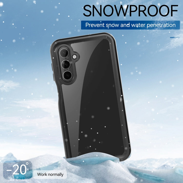 For Samsung Galaxy A16 5G / 4G RedPepper IP68 Waterproof PC Hybrid TPU Phone Case(Black) - Galaxy Phone Cases by RedPepper | Online Shopping UK | buy2fix
