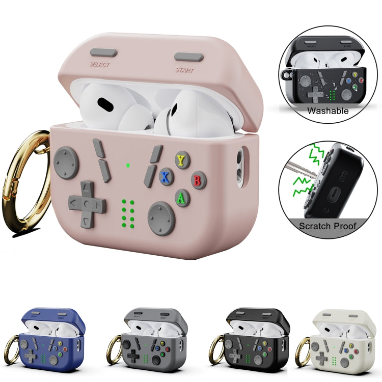 For AirPods Pro 2 / AirPods Pro Game Console Shape Wireless Earphones Protective Case(Blue) - For AirPods Pro 2 by buy2fix | Online Shopping UK | buy2fix