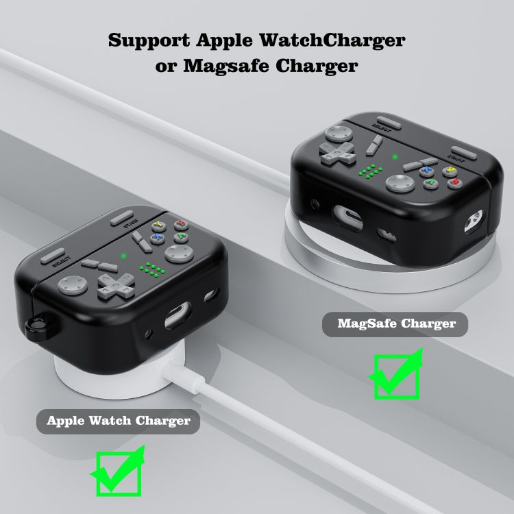 For AirPods Pro 2 / AirPods Pro Game Console Shape Wireless Earphones Protective Case(Blue) - For AirPods Pro 2 by buy2fix | Online Shopping UK | buy2fix