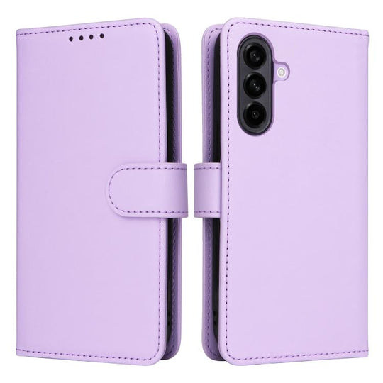 For Galaxy A56 5G BETOPNICE BN-005 2 in 1 Detachable Imitate Genuine Leather Phone Case(Light Purple)