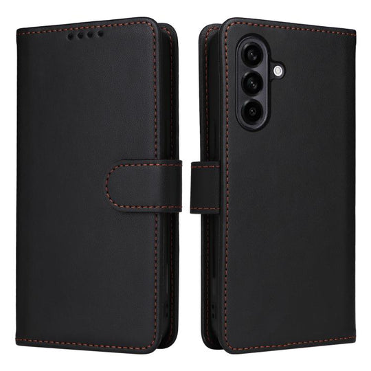For Galaxy A56 5G BETOPNICE BN-005 2 in 1 Detachable Imitate Genuine Leather Phone Case(Black)