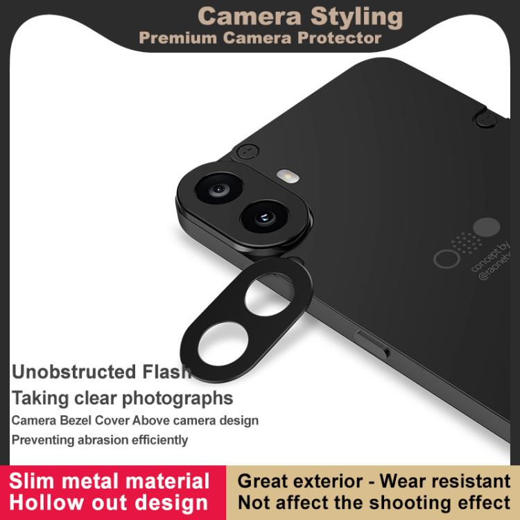 For Nothing CMF Phone 1 IMAK Metal Camera Lens Protector Cover - Other by imak | Online Shopping UK | buy2fix