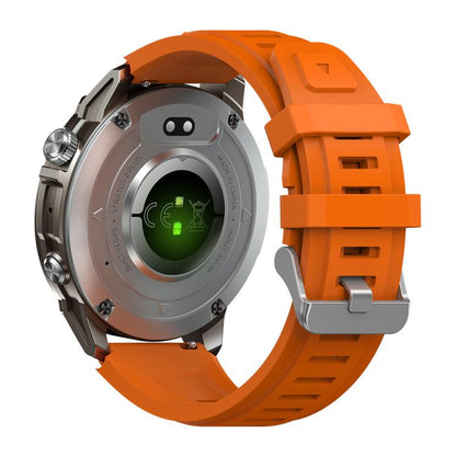Zeblaze Stratos 2 Plus 1.43 inch Screen 3 ATM Health and Fitness GPS Smart Watch(Electric Orange) - Smart Watches by Zeblaze | Online Shopping UK | buy2fix