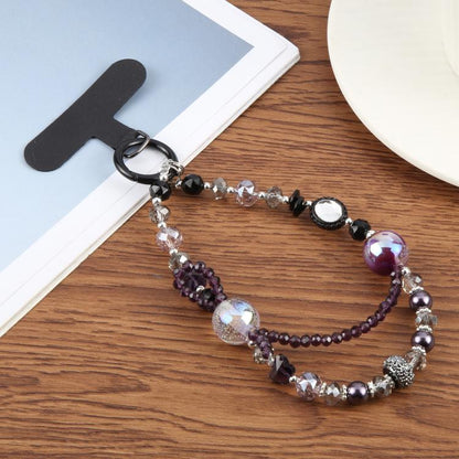 Flow Color Chain Phone Anti-lost Short Lanyard(Purple) - Lanyards & Wrist Straps by buy2fix | Online Shopping UK | buy2fix
