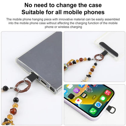 Flow Color Chain Phone Anti-lost Short Lanyard(Purple) - Lanyards & Wrist Straps by buy2fix | Online Shopping UK | buy2fix