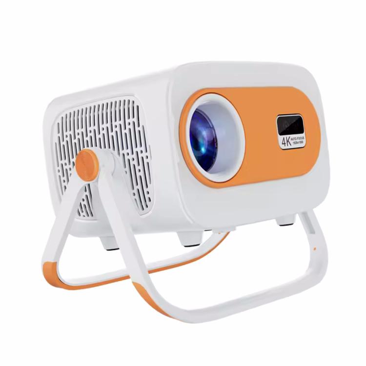 JY325 1280 x 720P 200ANSI Amlogic H713 CPU Android 11.0 Portable Projector, US Plug(White) - LED Projector by buy2fix | Online Shopping UK | buy2fix