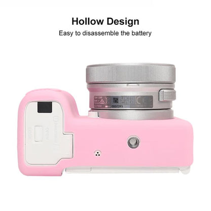 For Sony ZV-E10 II / ZV-E10M2 Glossy Soft Silicone Protective Case(Pink) - Protective Case by buy2fix | Online Shopping UK | buy2fix