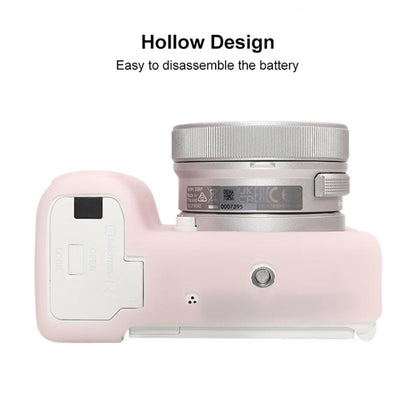 For Sony ZV-E10 II / ZV-E10M2 Glossy Soft Silicone Protective Case(Jelly Pink) - Protective Case by buy2fix | Online Shopping UK | buy2fix