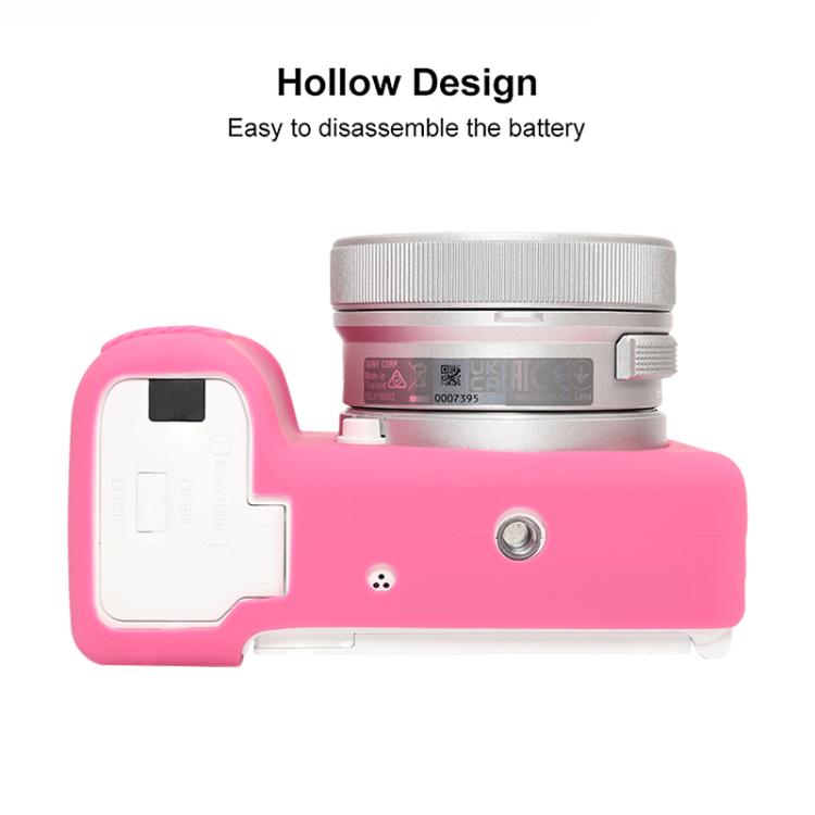 For Sony ZV-E10 II / ZV-E10M2 Glossy Soft Silicone Protective Case(Rose Red) - Protective Case by buy2fix | Online Shopping UK | buy2fix