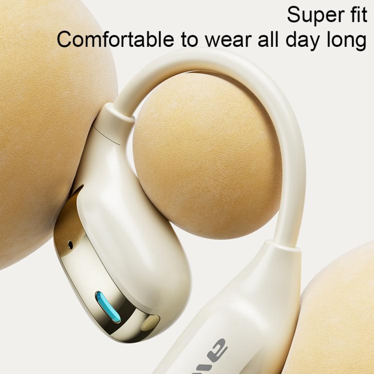 awei TZ12 Sport Wireless BT 5.4 Air Conduction Earphones(Beige) - TWS Earphone by awei | Online Shopping UK | buy2fix