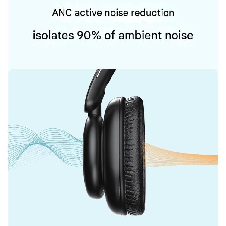 awei A996 Pro Wireless Bluetooth / AUX  V5.3 ANC Headphones(Black) - Headset & Headphone by awei | Online Shopping UK | buy2fix