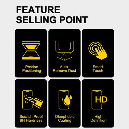 For iPhone 15 Pro Max Easy Install HD Tempered Glass Film - iPhone 15 Pro Max Tempered Glass by buy2fix | Online Shopping UK | buy2fix