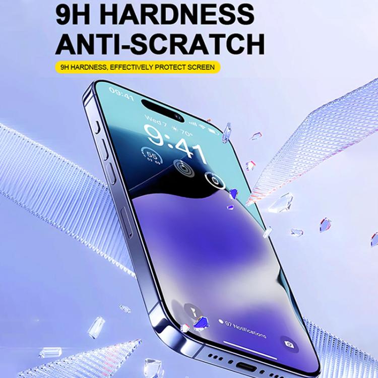 For iPhone 14 Pro Easy Install HD Tempered Glass Film - iPhone 14 Pro Tempered Glass by buy2fix | Online Shopping UK | buy2fix