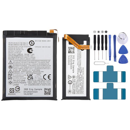 For Motorola Razr 50 QR31/QR11 2935mAh/998mAh Battery Replacement by buy2fix