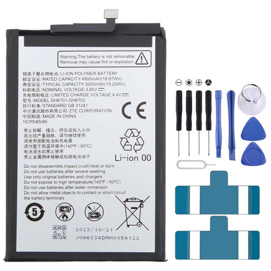 For ZTE Blade A34 / A54 GH6701-GH6702 5000mAh Battery Replacement by buy2fix