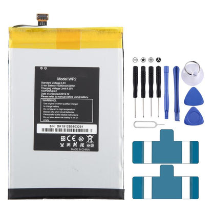 For Oukitel WP2 10000mAh Battery Replacement by buy2fix