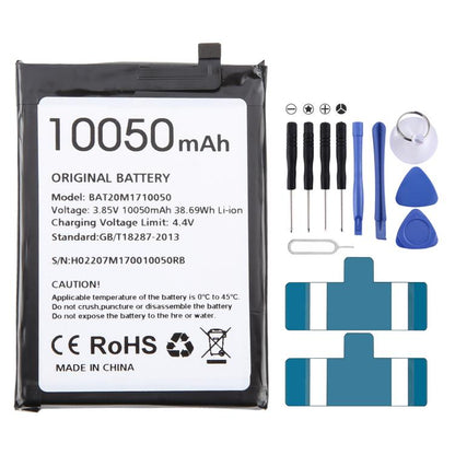 For DOOGEE S59 Pro BAT20M1710050 10050mAh Battery Replacement by buy2fix