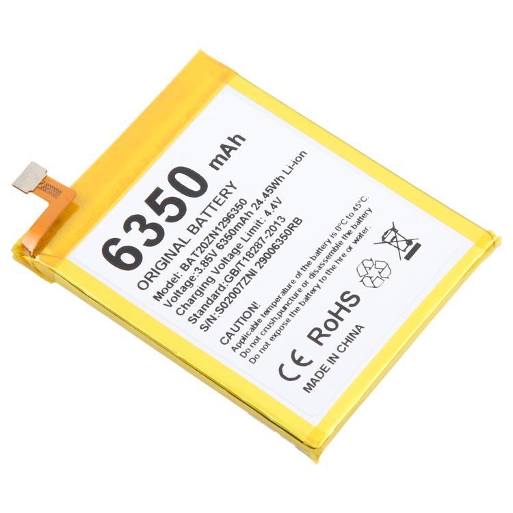 For DOOGEE S96 / S96 Pro BAT20ZN1296350 6350mAh Battery Replacement by buy2fix