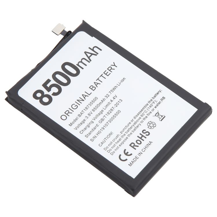 For DOOGEE S97 Pro BAT18735500 8500mAh Battery Replacement by buy2fix