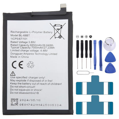 For Tecno POVA NEO 2 / NEO 3 LH6 BL-68BT 7000mAh Battery Replacement by buy2fix