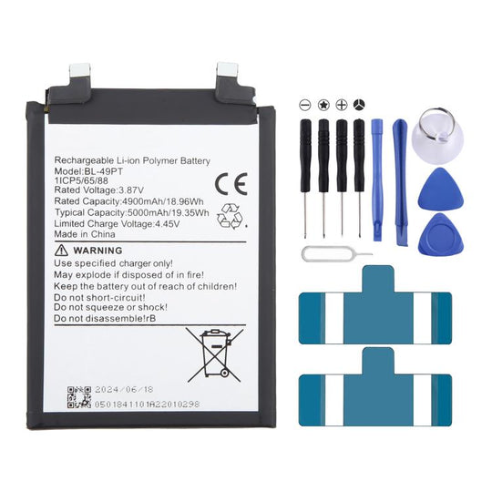 For Infinix Note 30 BL-49PT 5000mAh Battery Replacement