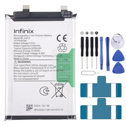 For Infinix BL-54CX 5200mAh Battery Replacement - Others by buy2fix | Online Shopping UK | buy2fix
